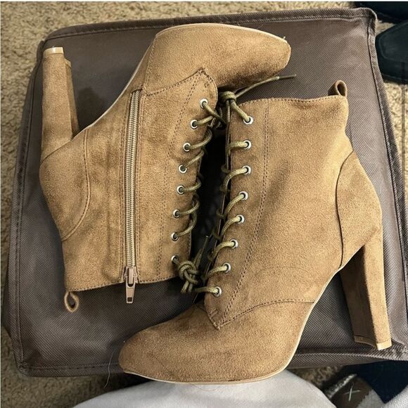 Wild diva heeled booties - Picture 3 of 5